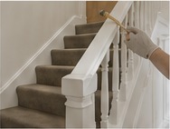Painting stairs